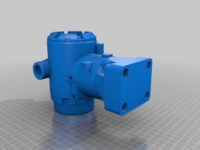3051 pressure transmitter models automation industrial instrumentation lego 3d print model - Mito3D