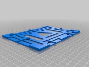 3d-printerbed di calibrazione Stampa 3d prove letto la craftbot 2 plus della stampante 3d print model - Mito3D
