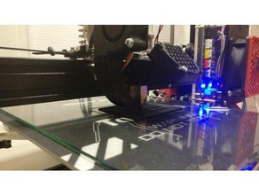 e3d titan extruder fan mount - volcano 3d printer parts e3d-titan radial 3d print model - Mito3D