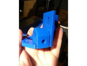 hypercube evolution xy stepper mount m3 nut trap 3d printer parts 3d print model - Mito3D
