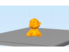 sims monkey keine box Tiere 3d print model - Mito3D