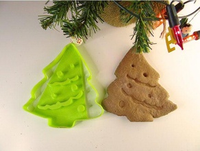christmas tree cookie cutter kitchen & dining decoration gingerbread holiday instructables nikodem bartnik pla winter 3d print model - Mito3D