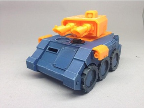 turret conversion kit wheeled apc games predator rhino warhammer 40k 3d print model - Mito3D