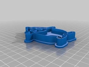bibbi cookie-cutter Küche und Esszimmer babblarna cookie cookiecutter cutter 3d print model - Mito3D