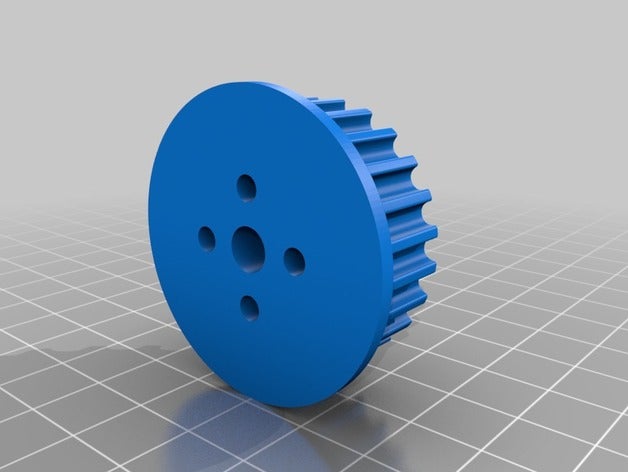 tilerunner gearwheels robotics cogwheel ftc gear 3D print model - Mito3D