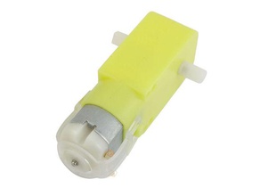 5v geared yellow motor robotics chinese gearbox 3d print model - Mito3D