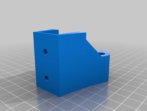 flsun i3 reinforced top corner brackets 3d printer parts 3d print model - Mito3D