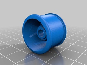 wheel rim automotive spiner 3d print model - Mito3D