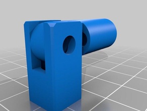 6mm de inclinación girar el láser diodo titular la electrónica 3d print model - Mito3D
