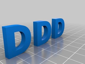 3d printing tests 3d print model - Mito3D