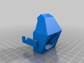 mpsm de la cubierta del ventilador clips Impresora 3d las piezas 30 mm el mod monoprice mini seleccione mp v2 actualización 3d print model - Mito3D
