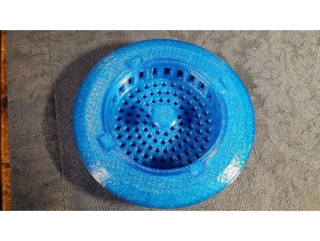 sink drain strainer household kitchen 3D print model - Mito3D