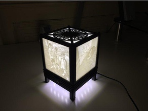 lithophane lamba 100 x mm lithophanes dekor litografi 3d print model - Mito3D