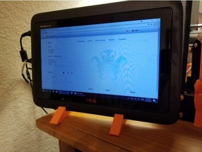 remixé support d'ordinateur portable pièces 3d print model - Mito3D