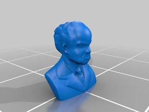 fraiser gru busto sculture il niles assurdo gettato insalata 3d print model - Mito3D
