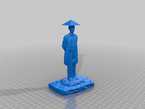 abraham lincoln - plus pentagone sculptures 3d print model - Mito3D