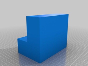 scatola di trucco organizzazione per il makeupbox contenitore titolare organizzatore stand 3d print model - Mito3D