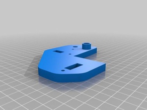 anet a8 superior anti zwobble Impresora 3d de las piezas mods partes actualización 3d print model - Mito3D
