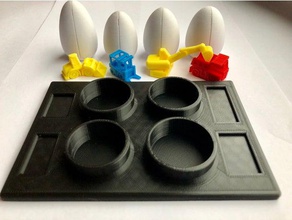 le stockage les comprimés de surprise œufs agepbiz jouets & accessoires jeux oeuf la tablette 3d print model - Mito3D
