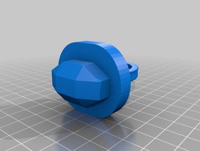 Smaragd-ring Ringe 3d print model - Mito3D