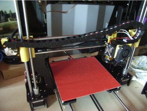 x-cable chain motor mount prusa-i3 clone 3d printer accessories 3d print model - Mito3D