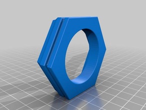hex coups de poing le bricolage 3d print model - Mito3D