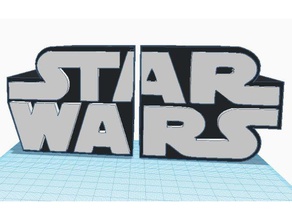 star wars livre dvd se termine les signes et logos 3d print model - Mito3D