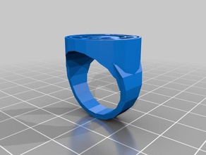 star wars rebel ring last jedi 3d printing jewelery alliance 3d print model - Mito3D