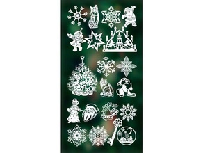 Weihnachten Dekoration 5 3d-drucken Spanplatten Weihnachts-Dekoration Weihnachts-Dekorationen cristmas Schneeflocke Schneeflocken vitinanka xmas Dekorationen 3d print model - Mito3D