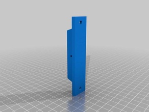 caiaque número da placa de suporte A impressão 3d 3d print model - Mito3D