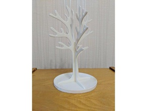 jewelry tree 3d print model - Mito3D