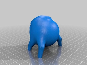 sphere creature 3d printing 3d print model - Mito3D