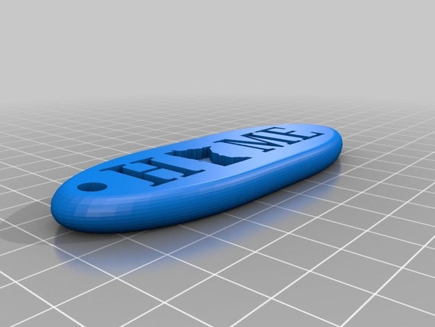 mn key chain 25 3d printing 3D print model - Mito3D