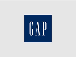 gap logo 1986-2016 signs & logos old outline template 3d print model - Mito3D