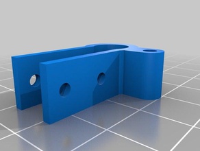 z-nal de curso suporte Impressora 3d peças nal z trava titular 3d print model - Mito3D
