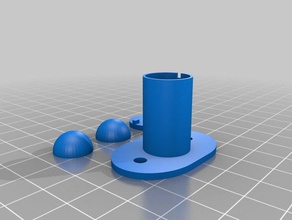roller latch de los hogares 3d print model - Mito3D