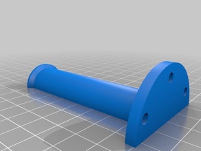 simple spool holder 3d printer accessories 3d print model - Mito3D