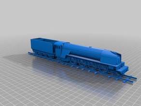 gresley p2 Lokomotive Fahrzeuge 3d print model - Mito3D