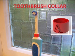 oral b id personalizado collar cuarto de baño braun el identificador oral-b personalizada cepillo dientes titular 3d print model - Mito3D