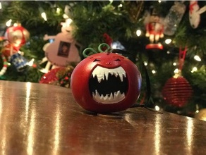 killer Tomaten-ornament Modelle Film ornament Tomate 3d print model - Mito3D