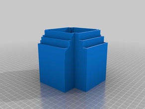 magia de coleta tokenbox jogos a caixa mtg token 3d print model - Mito3D