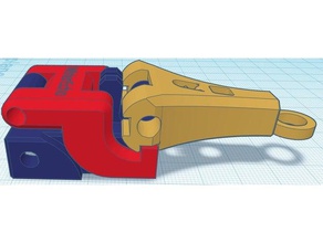 3d printable folding iron sights remix sport & outdoors airsoft sight 3d print model - Mito3D