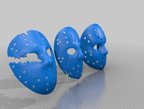 jason vorhees máscaras La impresión en 3d 3d print model - Mito3D