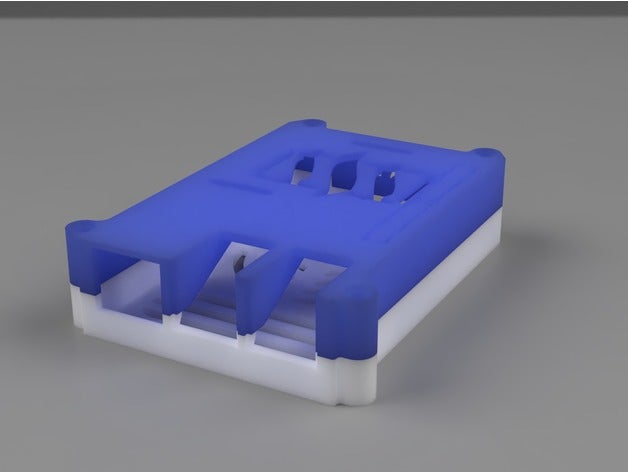 steempi caso steem insegne edizione computer raspberry pi 3D print model - Mito3D