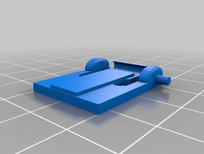 onn keyboard angle clip parts 3d print model - Mito3D