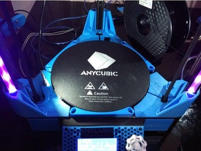 anycubic kossel usb-led-Halterung 3d Drucker Zubehör 3d print model - Mito3D