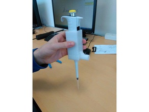 supporto pipetta prolina parti m canique pmt seringue il 3d print model - Mito3D