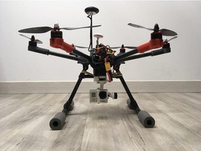 drone hexacoptero para fotoğrafı r c araçlar drones fotography hexacopter 3d print model - Mito3D