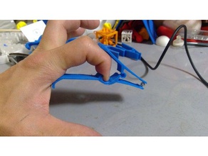 bir parmak cımbız el aletleri hokkabazlık 3d print model - Mito3D