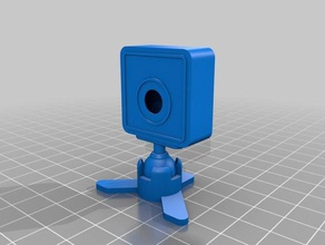 raspberry pi camera housing mount gadgets octoprint raspberrypi case 3d print model - Mito3D